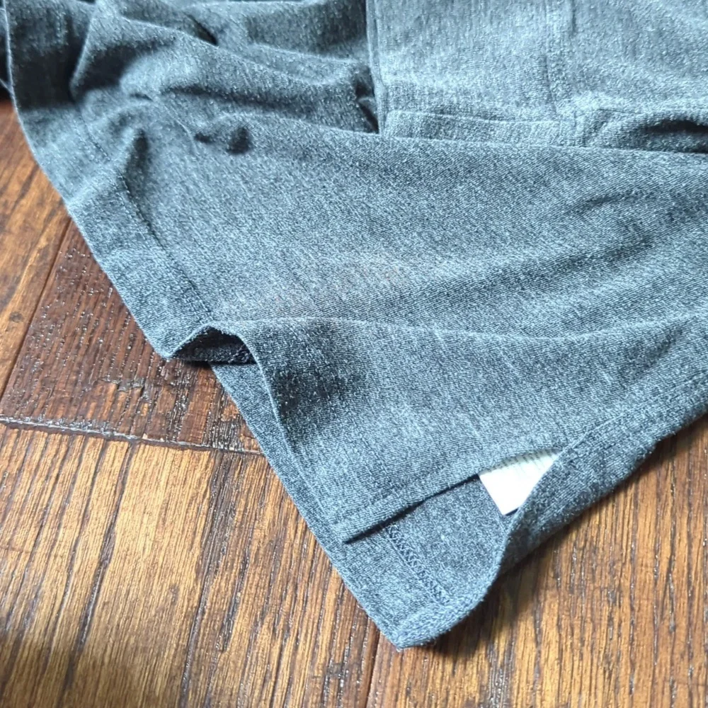 LLUNYA I Gray Grey Relaxed Good in Bed Crew Neck Long Sleeve Lounge Shirt, M - Picture 11 of 16